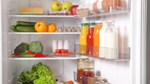 frigo aliments frais