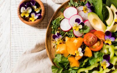 Inspiration : utiliser la violette dans des plats salés